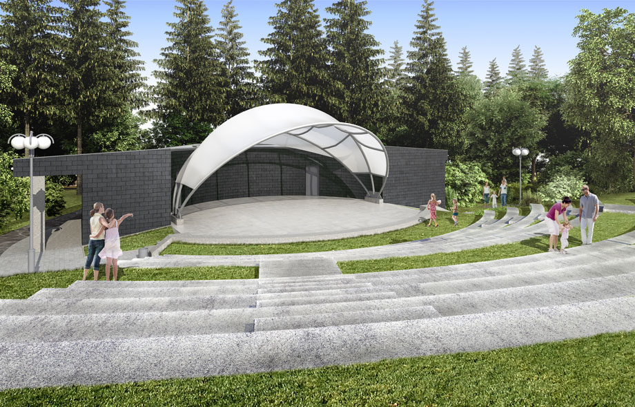 Rewitalizacja amfiteatru letniego w Parku Zdrojowym Szczawno-Zdrój1